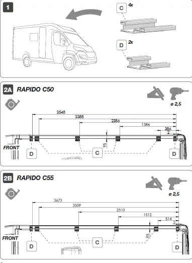 FIAMMA-F80-Left-Leg-Mounting-Kit-98691-065-fig-3