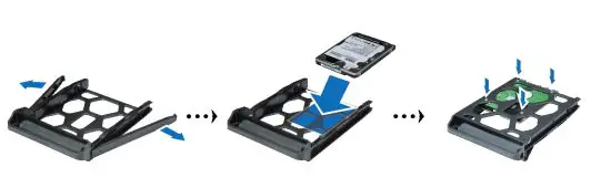 Synology DS218 DiskStation - Install Drives 4