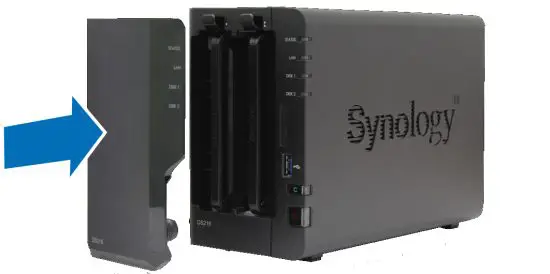 Synology DS218 DiskStation - Install Drives 7