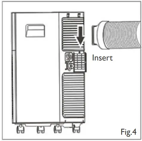 Installing Exhaust Hose