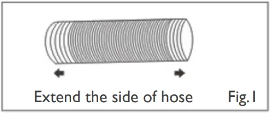 Installing Exhaust Hose