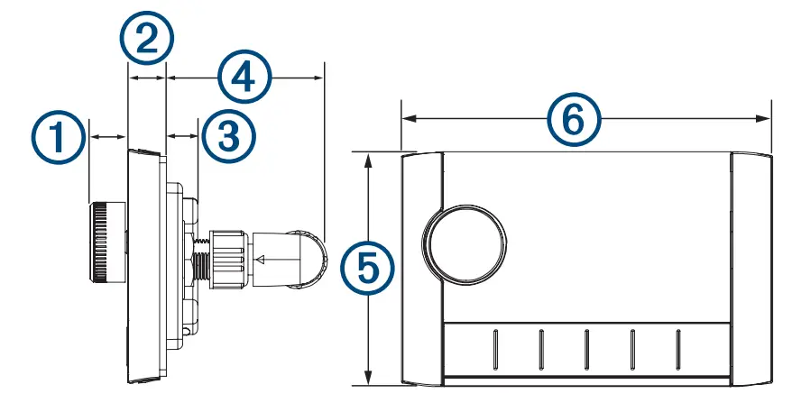 FUSION Apollo MS ERX400 Wired Remote Control - overview 1