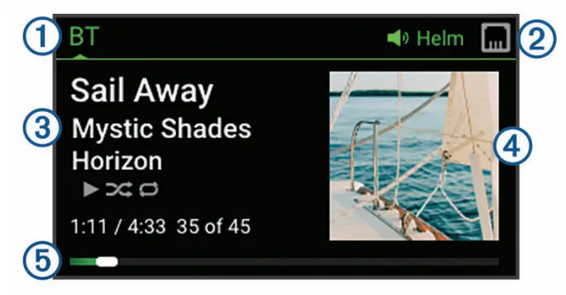 FUSION Apollo MS ERX400 Wired Remote Control - overview