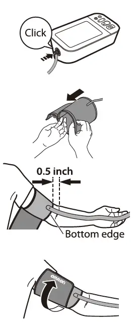 OMRON BP5450 Platinum Upper Arm Blood Pressure Monitor 6