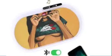 JIJU GTM01A0302 Glow Tray with Built-In Bluetooth Speaker-fig1