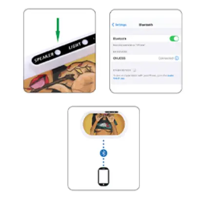 JIJU GTM01A0302 Glow Tray with Built-In Bluetooth Speaker-fig3