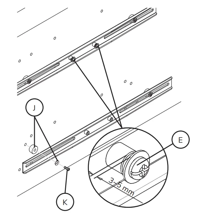 Neomounts FPMA C400BLACK Monitor Ceiling Mount - fig 1
