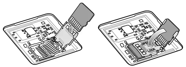 ZEBRA TC52ax Touch Computer - Installing a microSD Card 3