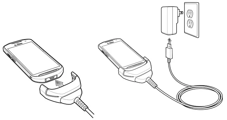ZEBRA TC52ax Touch Computer - Rugged Charge USB Cable