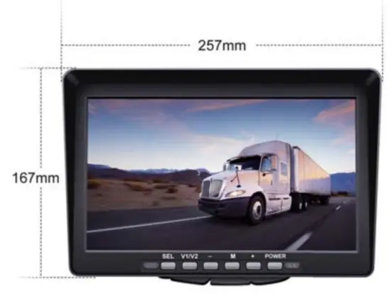 Sunveytech Wireless Backup Camera SWD MY101V607 - Monitor Operation