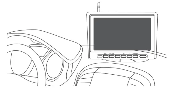 Sunveytech Wireless Backup Camera SWD MY101V607 - fig2