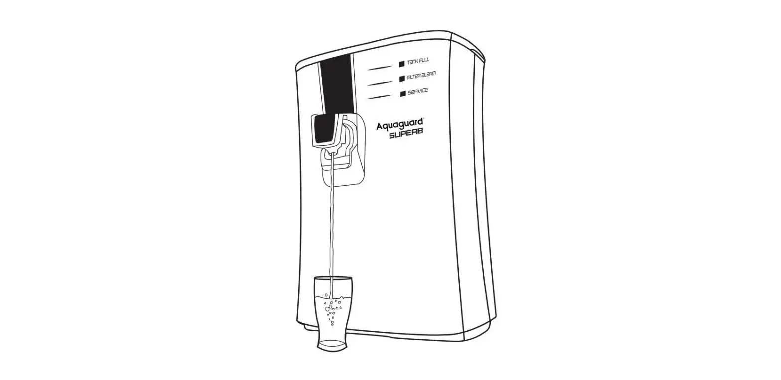 Aquaguard Superb Water Purifier With Active Copper User Manual