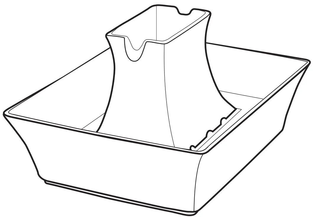 PetSafe PWW00 13907 Pagoda Fountain-