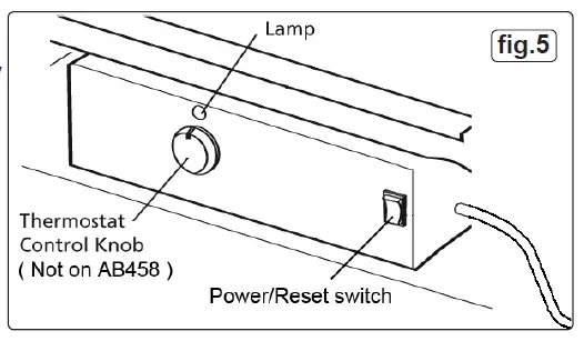 SEALEY AB458.V2 Space Warmer Paraffin Kerosene Diesel Heaters fig 5