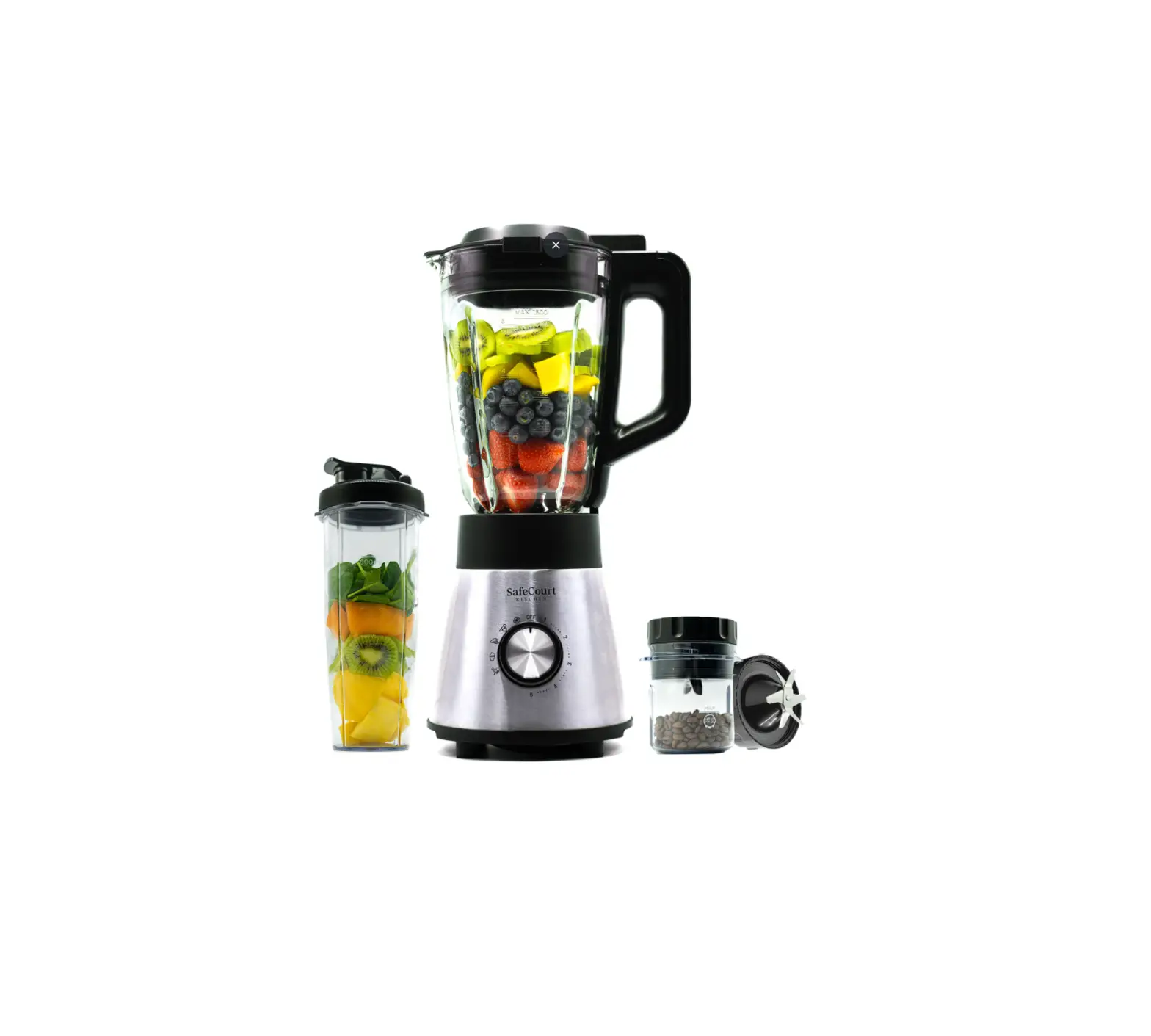 Safecourt Kitchen Bl100 Kitchen Blender Smoothie Set User Manual Safecourt Kitchen Bl100 Kitchen Blender Smoothie Set User Manual