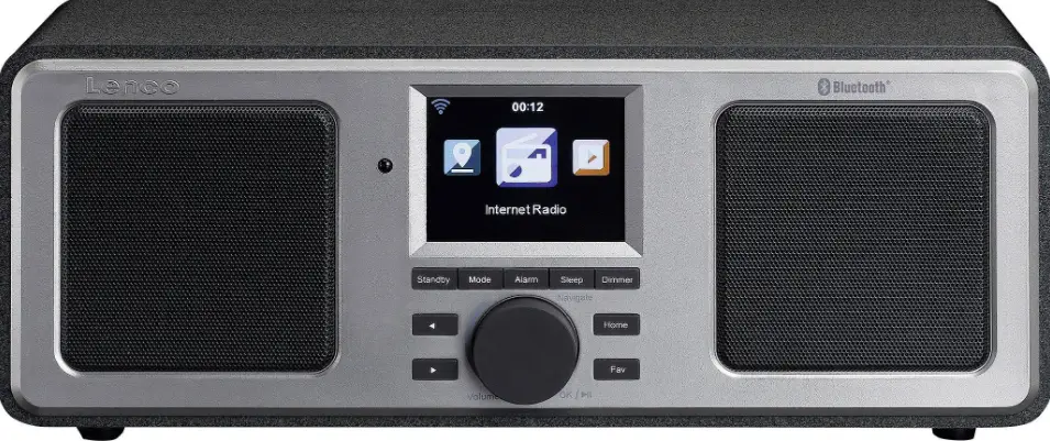 Lenco DIR-150 Internet-Radio-with-FM-and-Bluetooth-PRODUCT