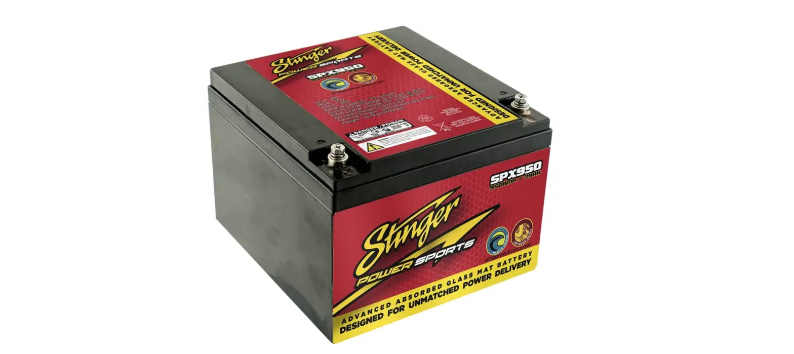 Stinger Spx 950 Universal 950a Battery Owner's Manual