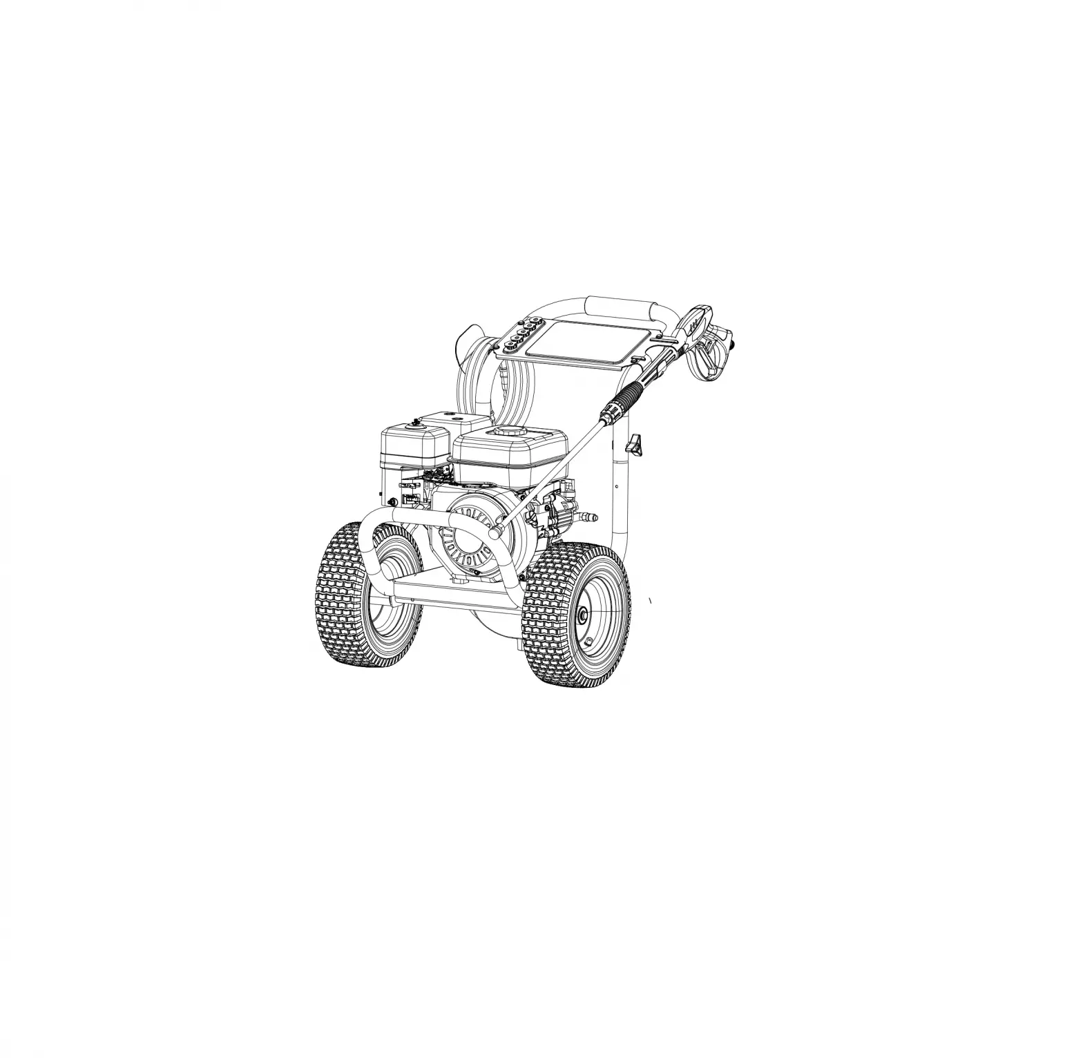 Ducar Gasoline Pressure Washer Instruction Manual