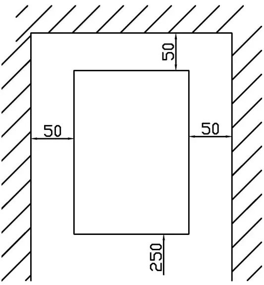 INSTALLATION LOCATION REQUIREMENT