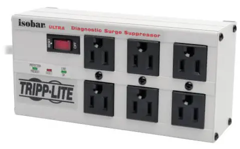 TRIPP-LITE ISOBAR Diagnostic Surge Protector with 6 Power Strips