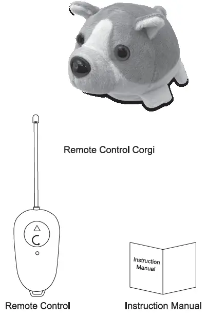 XVB ZT- Ani Friends Remote Control Corgi fig 1