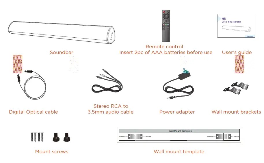 MYBESTSOUND B08SQD1BLH Wireless Sound Bar-fig1