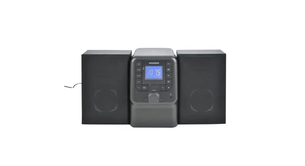 Svlvania Srcd2732bt Bluetooth Cd Fm Pll Radio Micro System User Manual