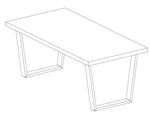 Johan Lewis Calia Dining Table 190x95