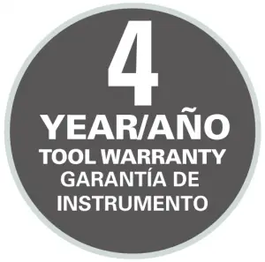 4 year tool warranty