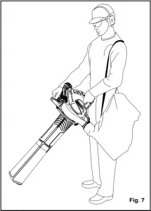 greenworks 40V Brushless Blower Fig. 7