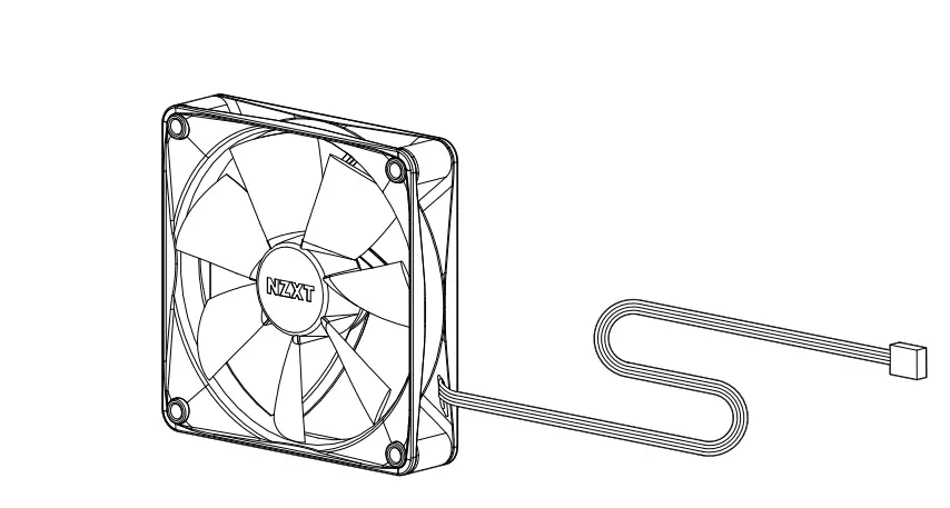 Nzxt F Series F140p Static Pressure Fan User Manual