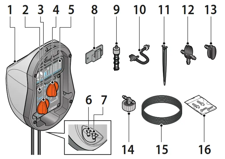 claber 8063 Aqua Magic System