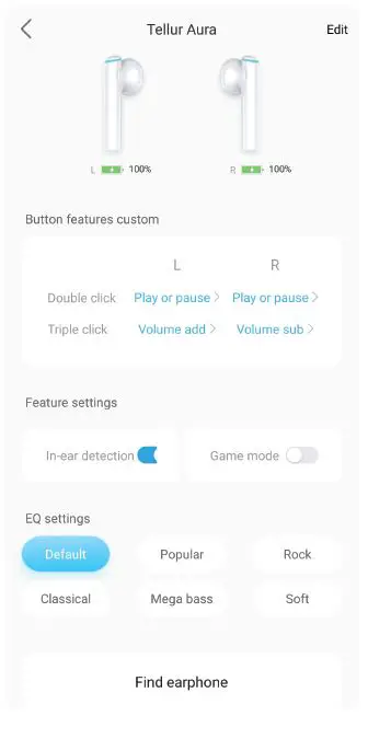 TELLUR TLL511421 Aura True Wireless Stereo Earphones-5