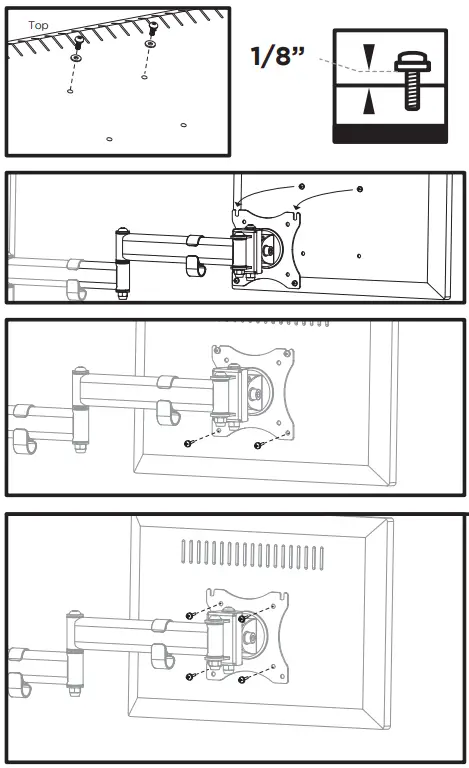 Arm Assembly & Monitor Mounting