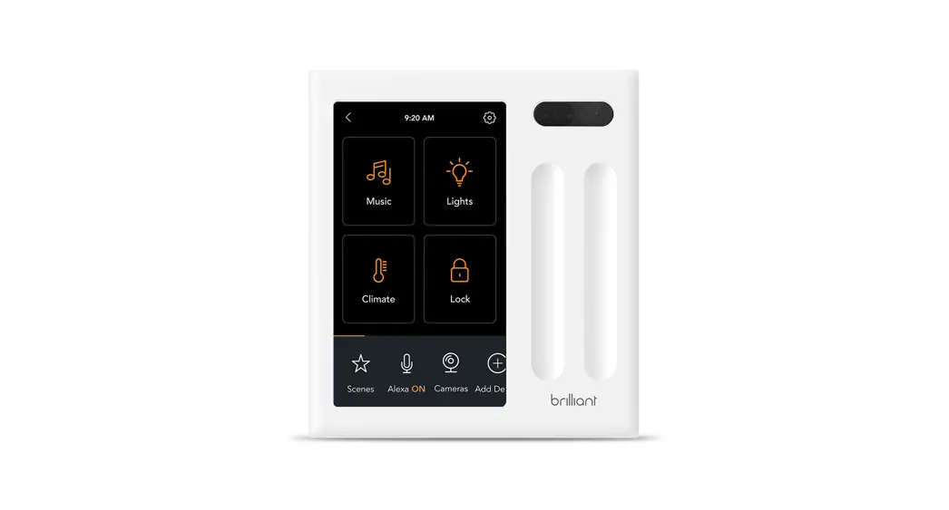 Brilliant 510-00002 All In One Smart Home Control Two Switches Panel Installation Guide