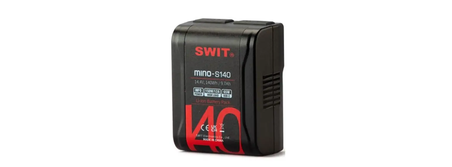 Swit Mino-s140 140wh Pocket V Mount Battery Pack User Manual Swit Mino-s140 140wh Pocket V Mount Battery Pack User Manual