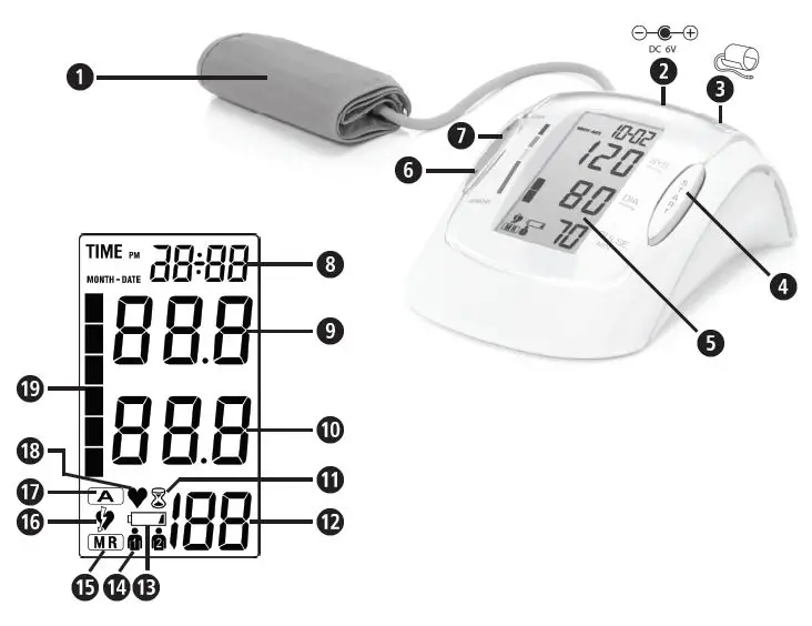 medisana 51090 MTP Pro Upper Arm Blood Pressure Monitor 1