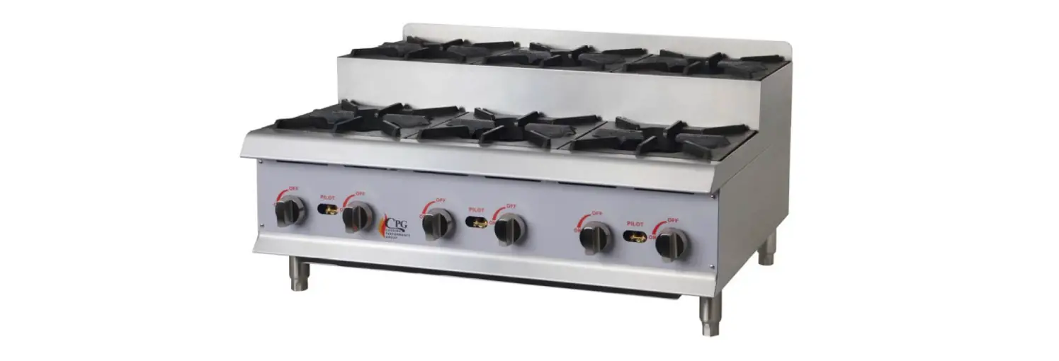 Cpg Ck-hpsu212 Boasting 6 Powerful 30000 Btu Burners User Manual