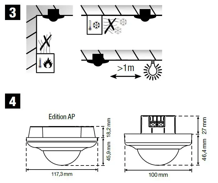 niko 41702 Swiss Garde 360 LED Light FIG 4