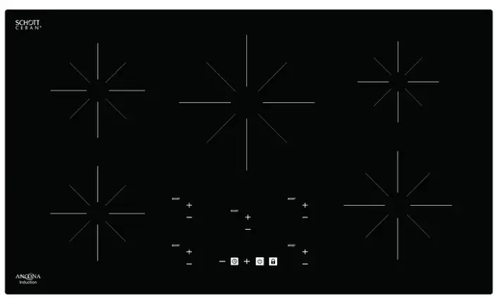 ancona AN-2412 Chef 36 inch Induction Cooktop PRODUCT
