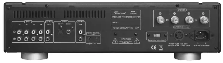 Vincent SV-500 Integrated Hybrid Stereo Amplifier-24