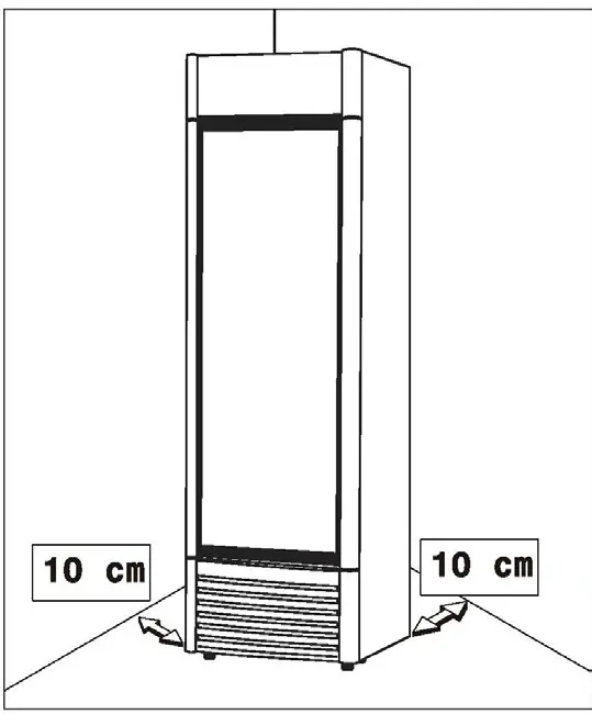 PREMIUM LEVELLA PRF155DX Single Door Merchandiser Refrigerator - Transportation and Placement