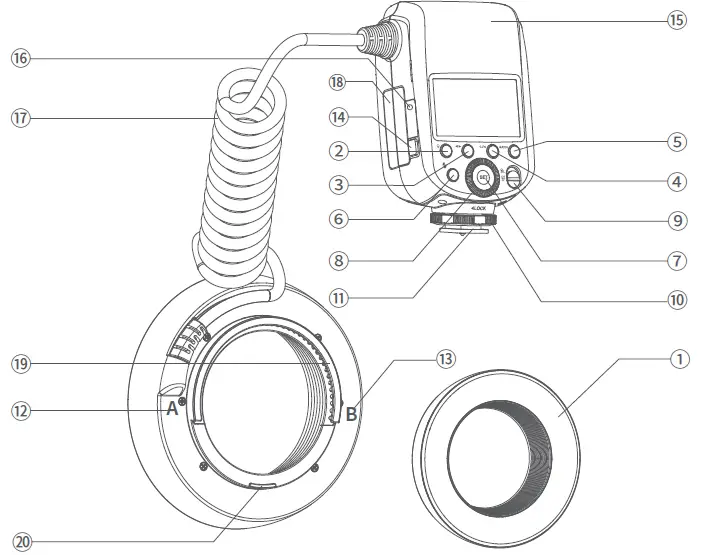 PiXAPRO MF-R76 Macro Ring Flash 01