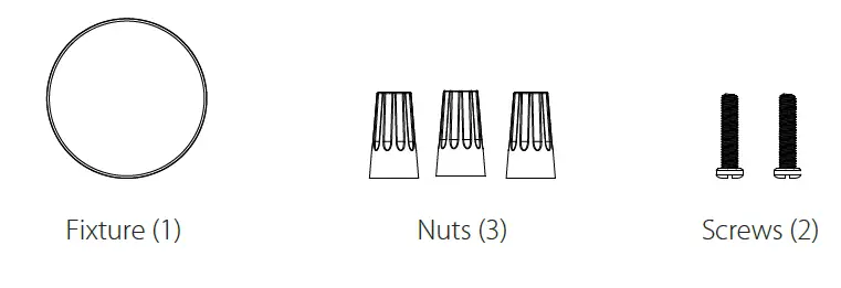 RAB KLED6R12YHC Flush Mount Light fig 1