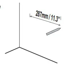 AZATOM Studio Cinemax 2.1 Ch Home Theater System Instruction Manual - Align the Sound bar in the chosen location