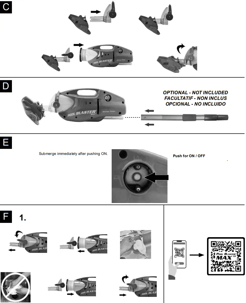 POOL BLASTER MAX Li Cordless Vacuum Cleaner - Fig 3