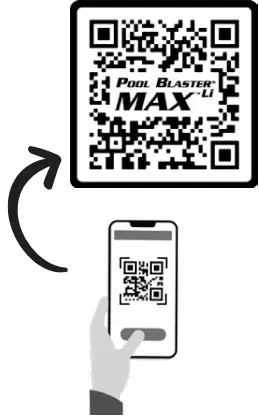 POOL BLASTER MAX Li Cordless Vacuum Cleaner - Qr Code