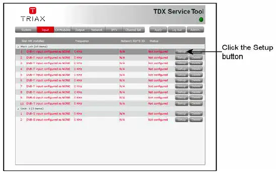TRIAX TDX DVB-T2 Input Demodulator-12