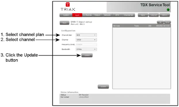 TRIAX TDX DVB-T2 Input Demodulator-15