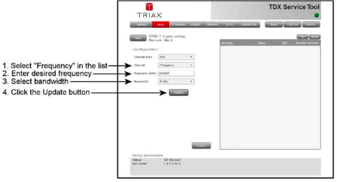 TRIAX TDX DVB-T2 Input Demodulator-16